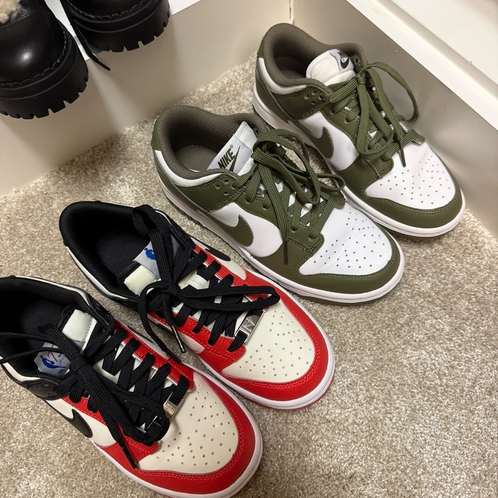 Nike Air Jordan and Dunk Low Shoe Boxes